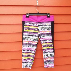 Nike Multicolor Running Capri Cropped Leggings (L)